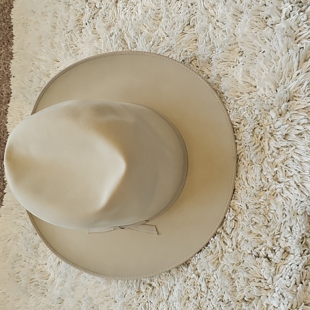 Resisto Cream Felt Hat 7 1/4